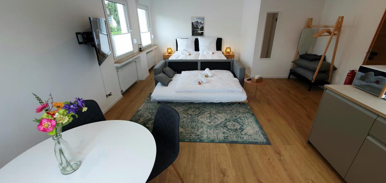 Citychalet-Uni- Boxspringbett Kueche-Ruhig-Parkplatz Bochum Buitenkant foto